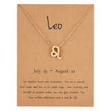 Zodiac Sign Necklace