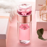 Double Wall Glass Water Bottle 280M