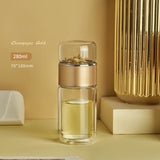 Double Wall Glass Water Bottle 280M